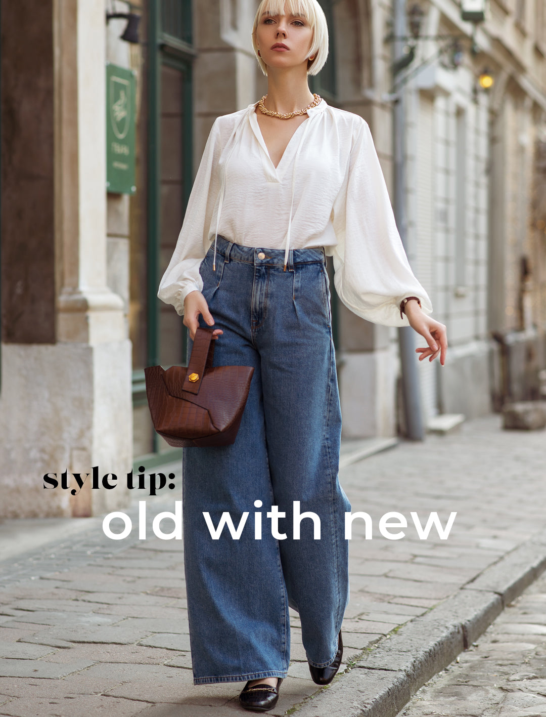 Style Tip: Old with New