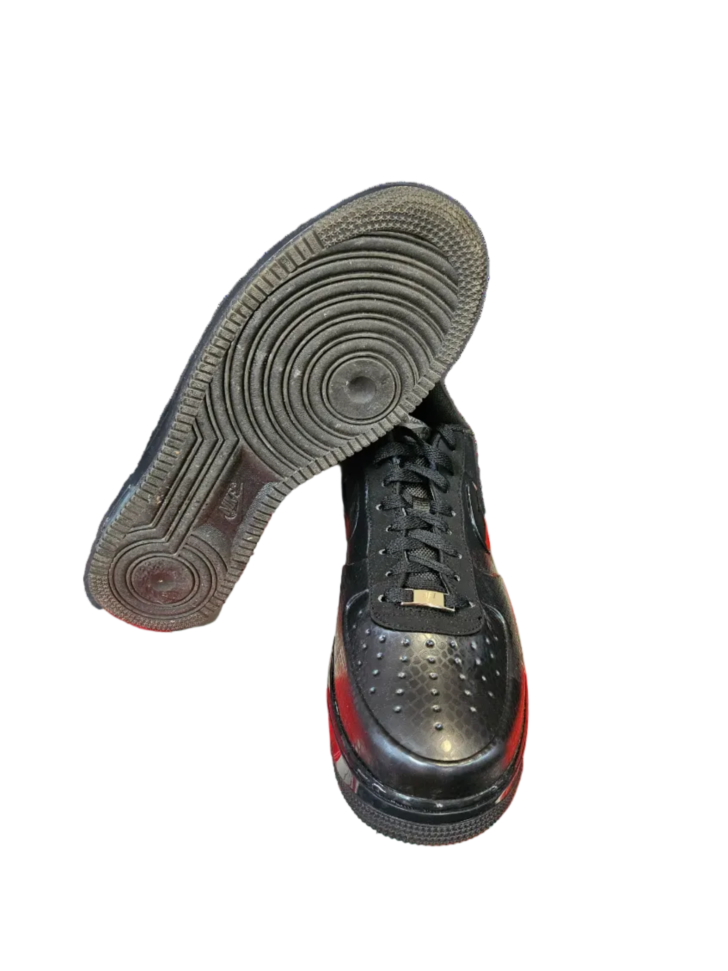 Nike Air Force 1 Black Snake Sneakers