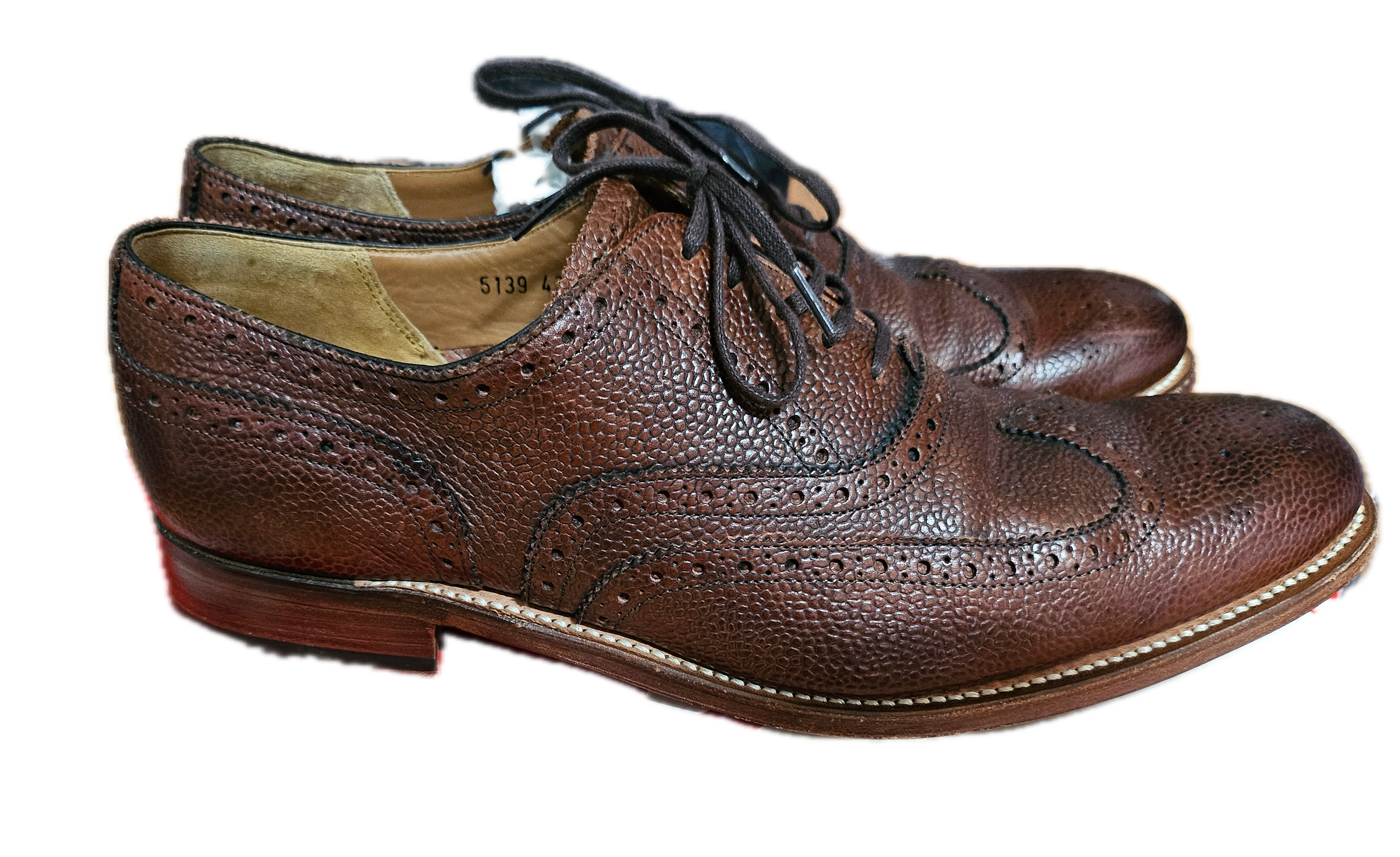 Brogue Grenson Brown Shoes