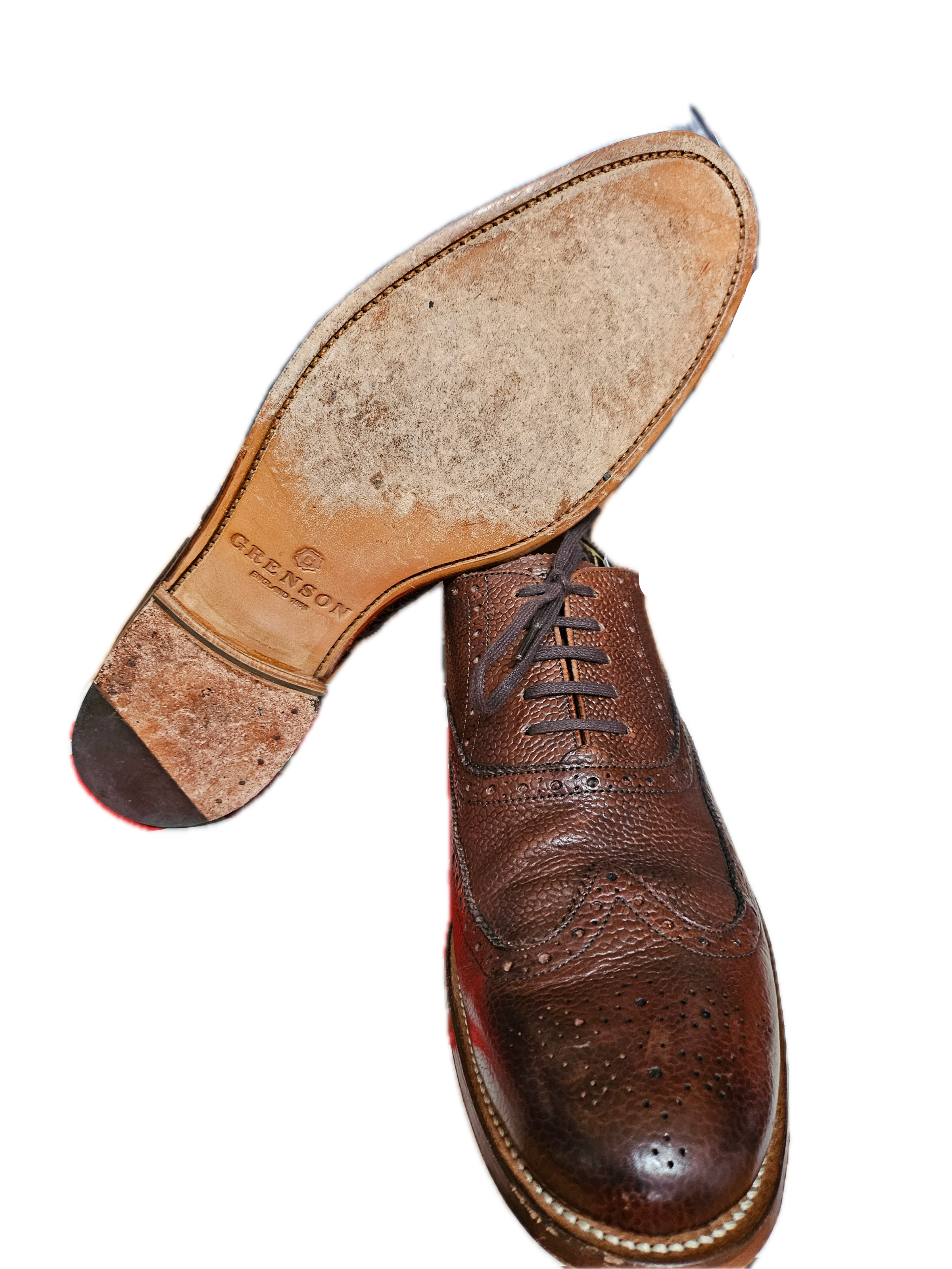 Brogue Grenson Brown Shoes