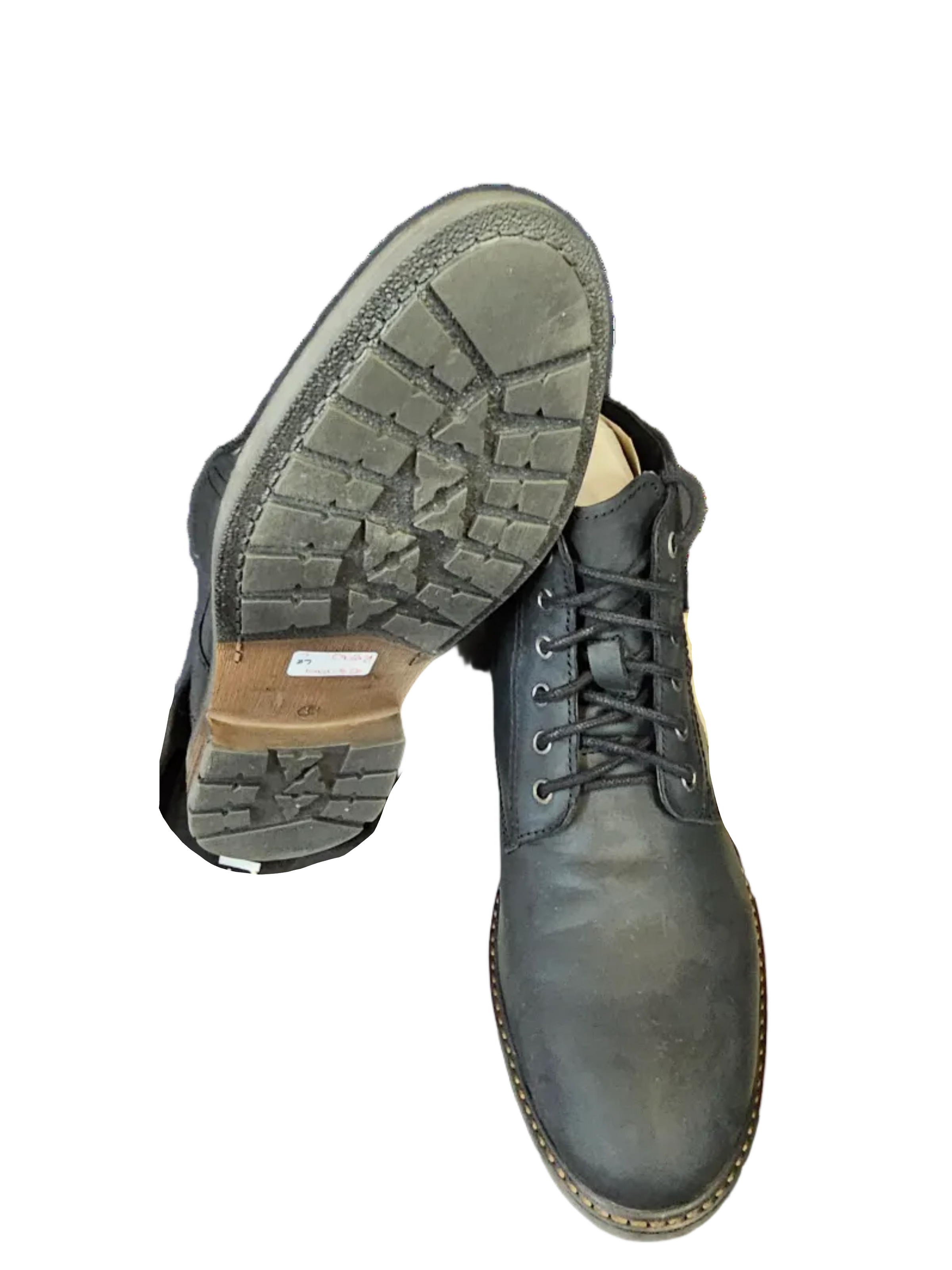Diesel Black Leather Boots