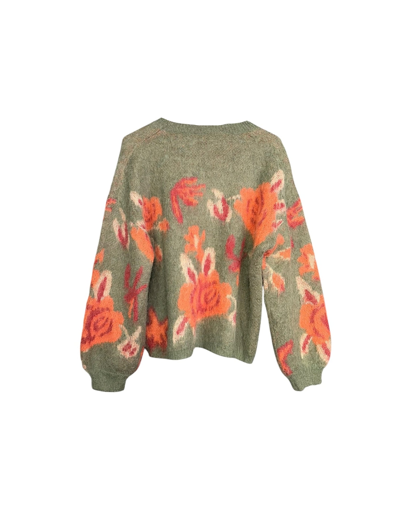 Green Flowered Jersey