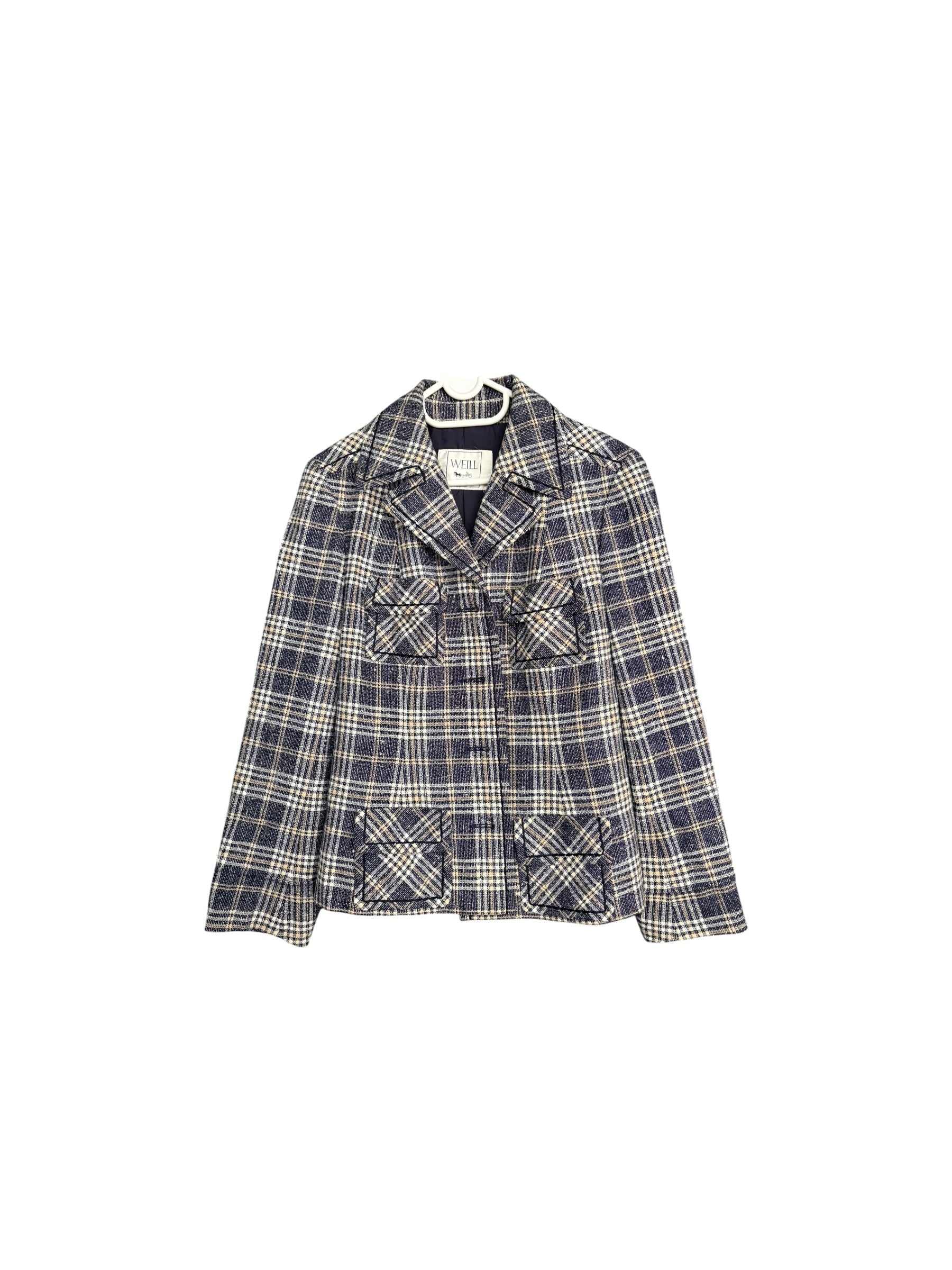 Weill Plaid Jacket