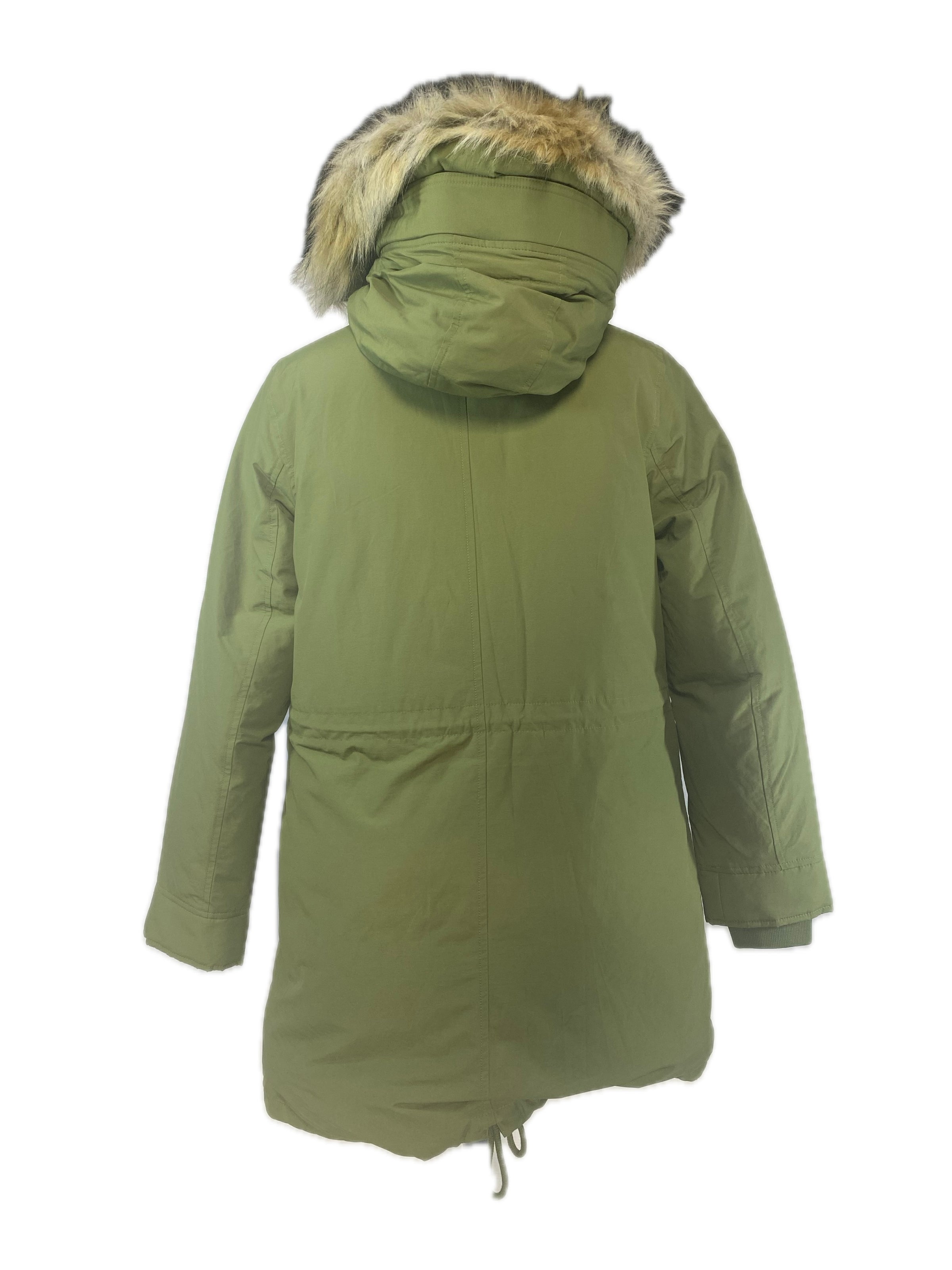 Levi Green Jacket with Hood