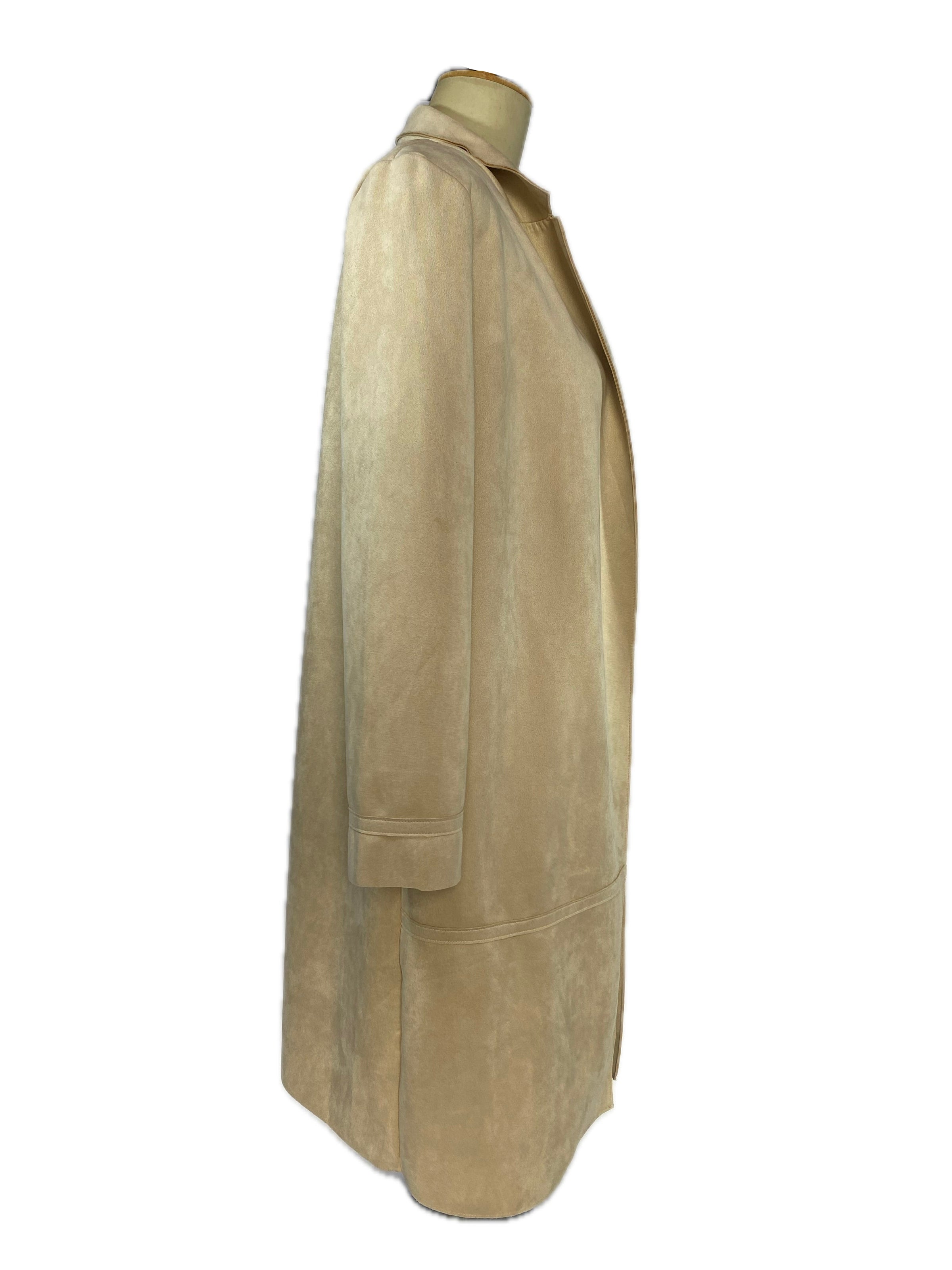 Long Zara Beige Coat