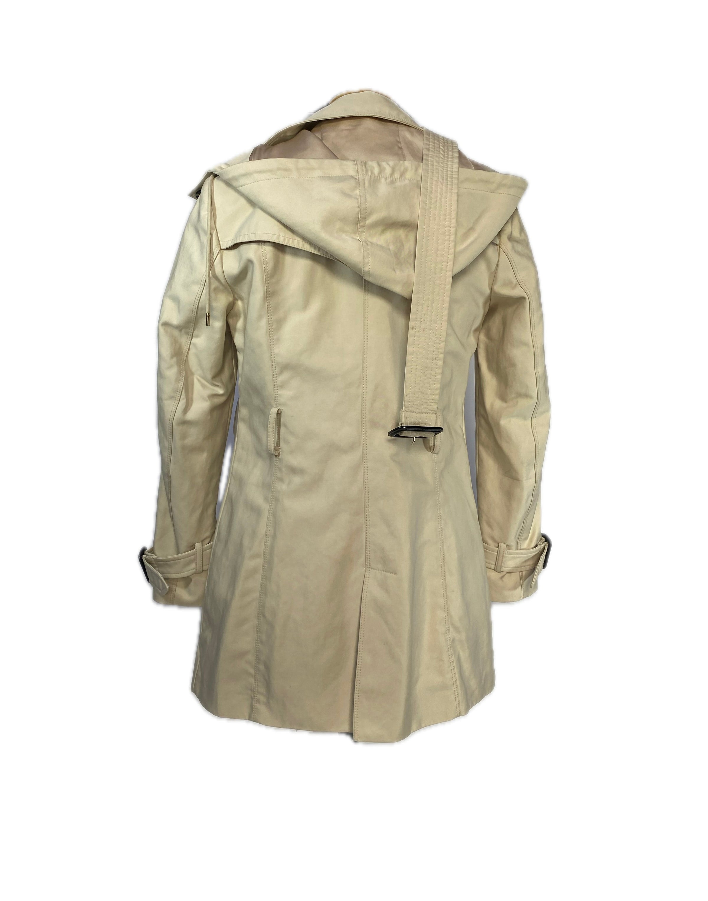 Zara Beige Jacket with Dark Buttons