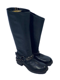 Vero Cuoio Long Black Boots