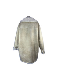 Beige and white jacket