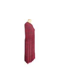 Zara Red & Black Dress