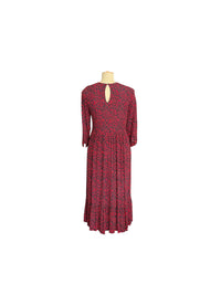 Zara Red & Black Dress