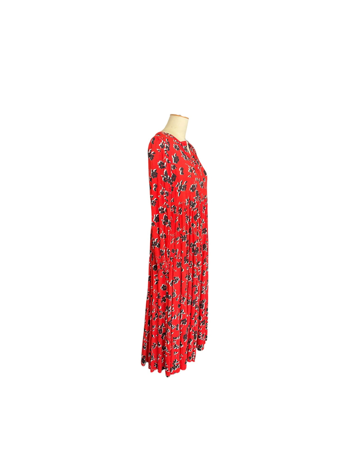 Zara Red Floral Dress
