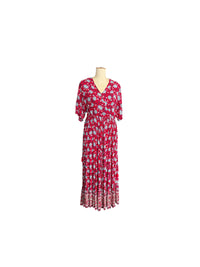 Mango Red Floral Dress