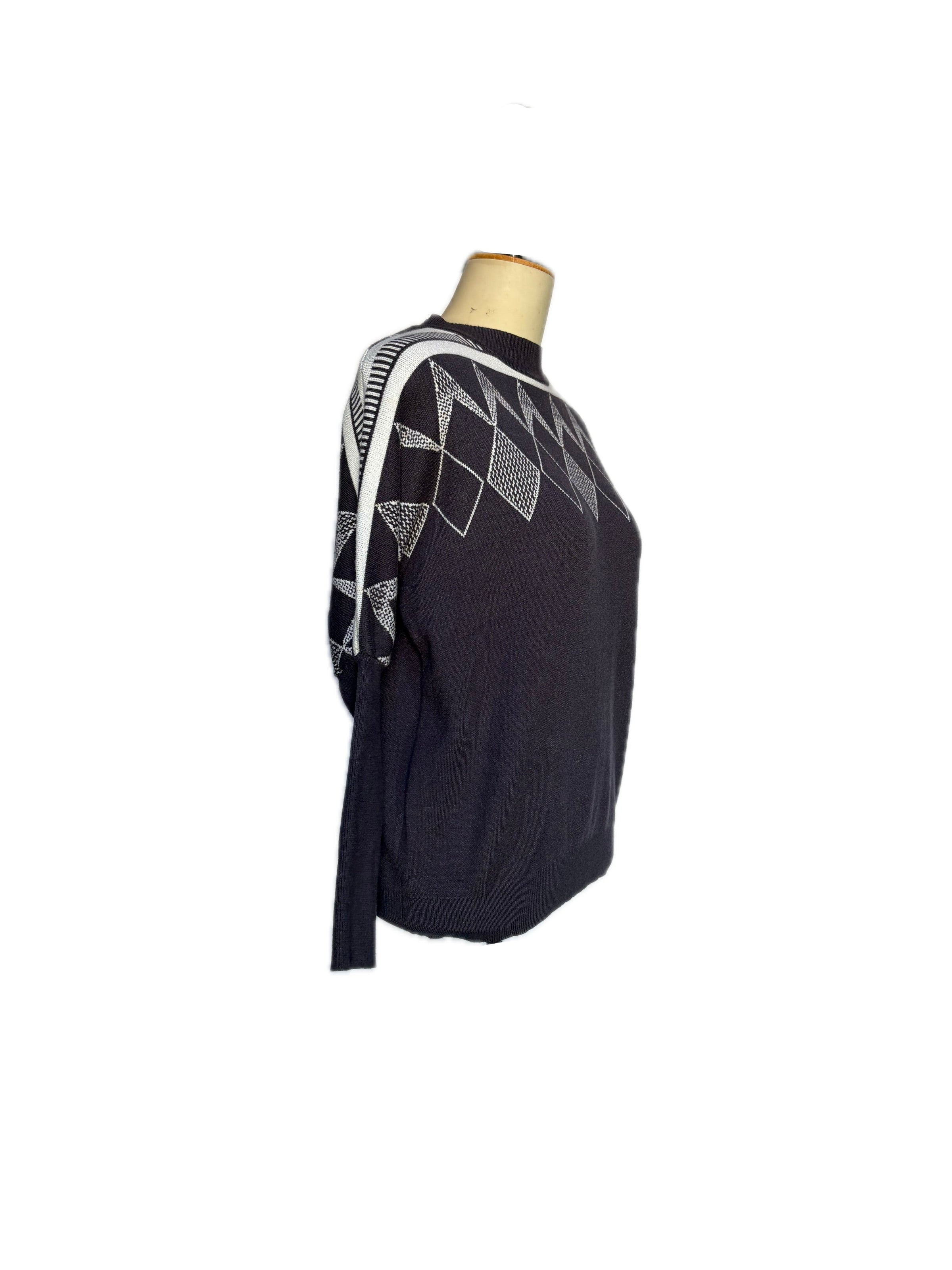Argyle Styled Jersey