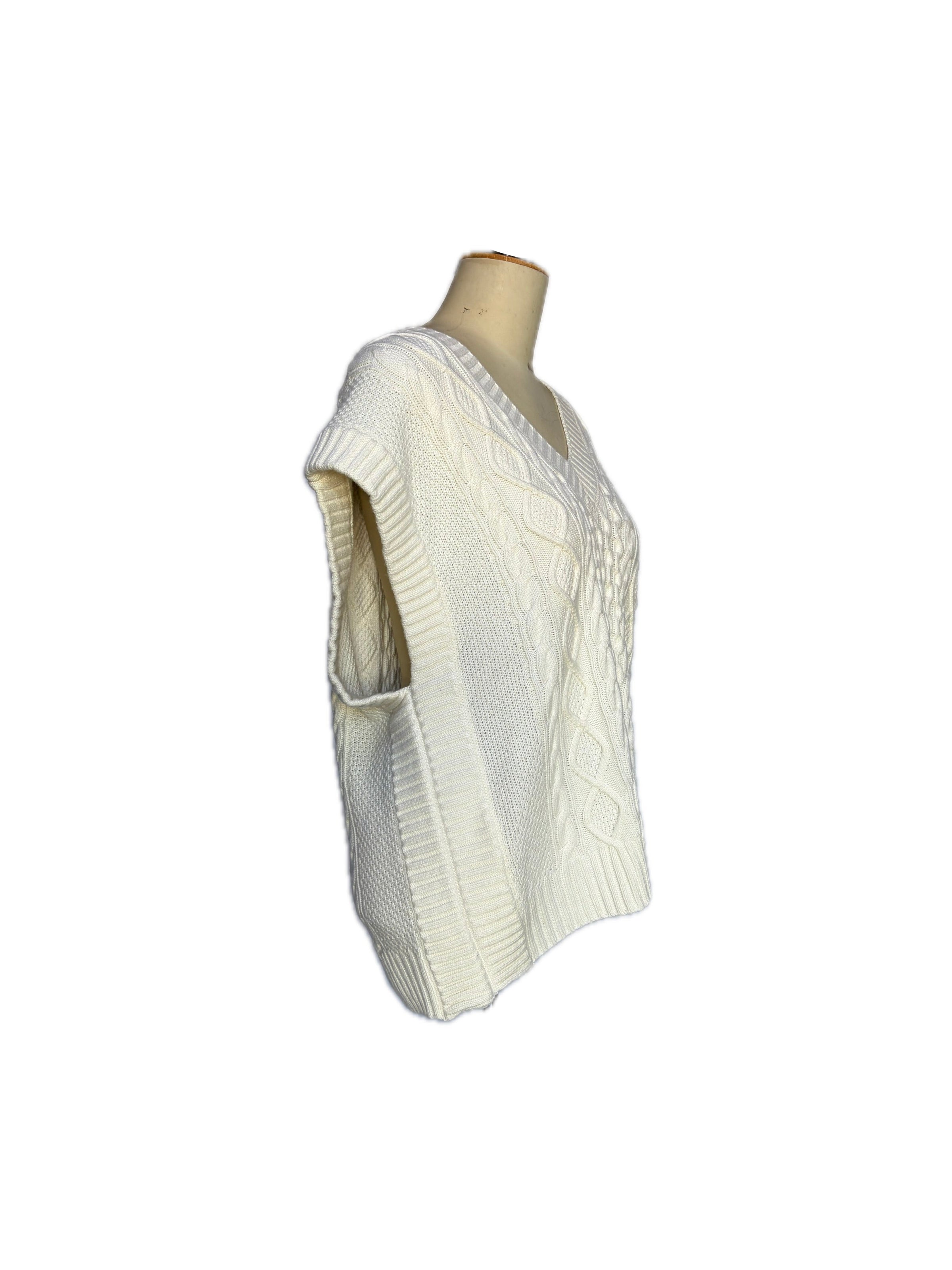 Witchery Sleeveless White Jersey