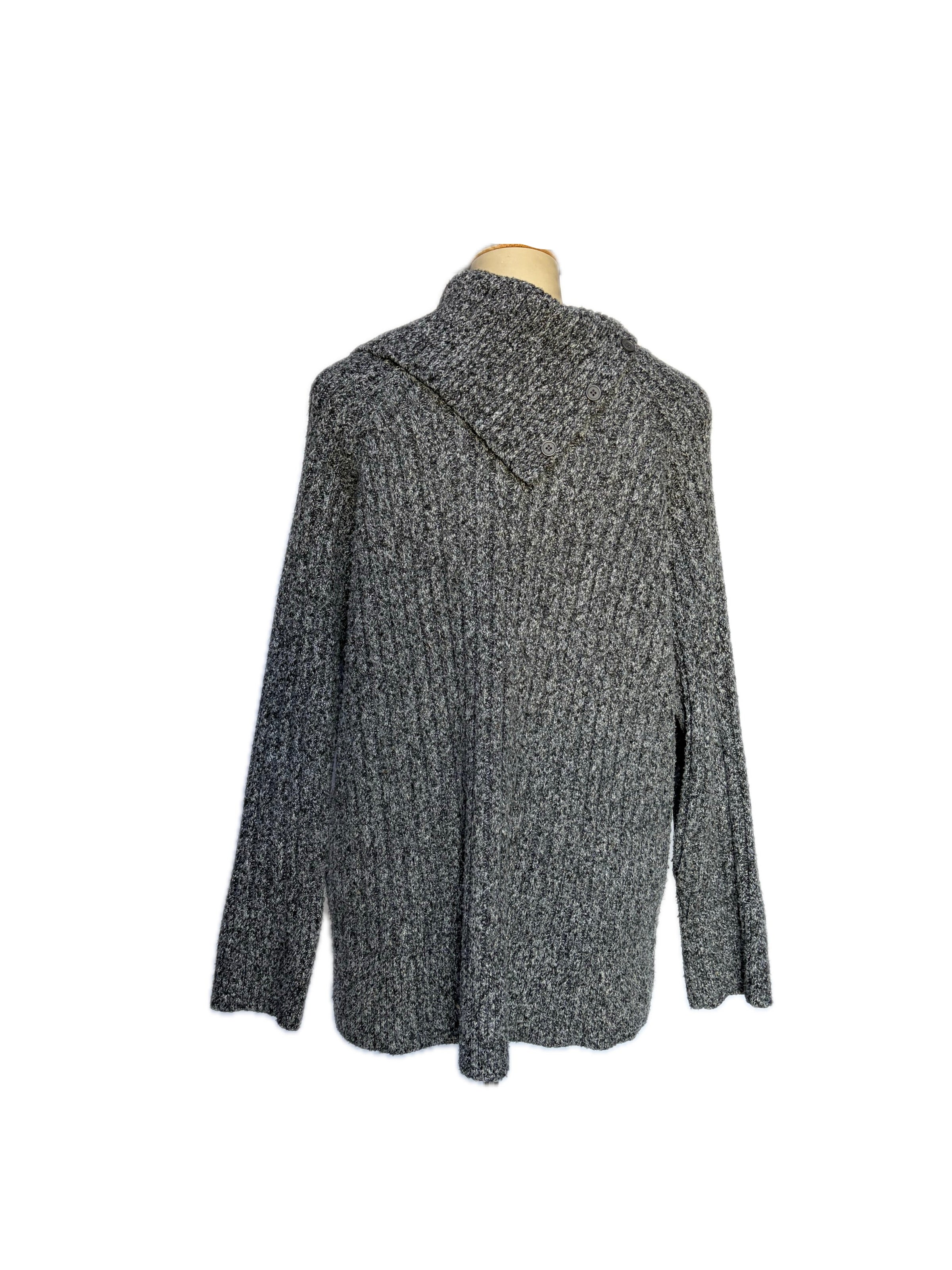 Zara Long Dark Grey Jersey