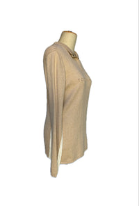 Tommy Hilfiger Cream Collared Jersey