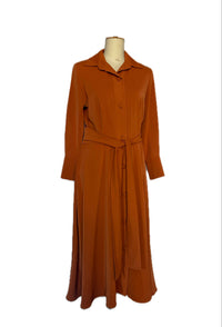 Masch South Africa Deep Orange Dress