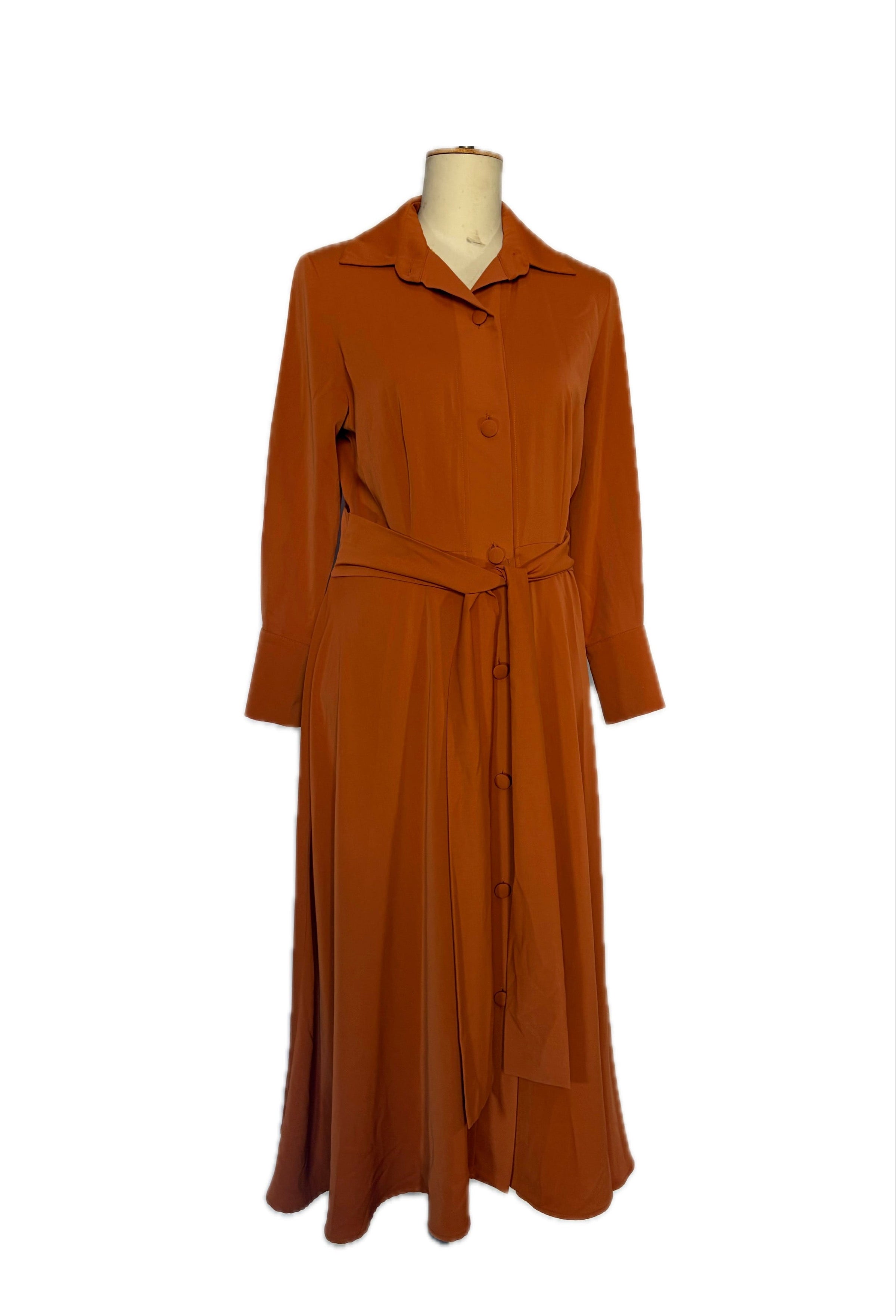 Masch South Africa Deep Orange Dress