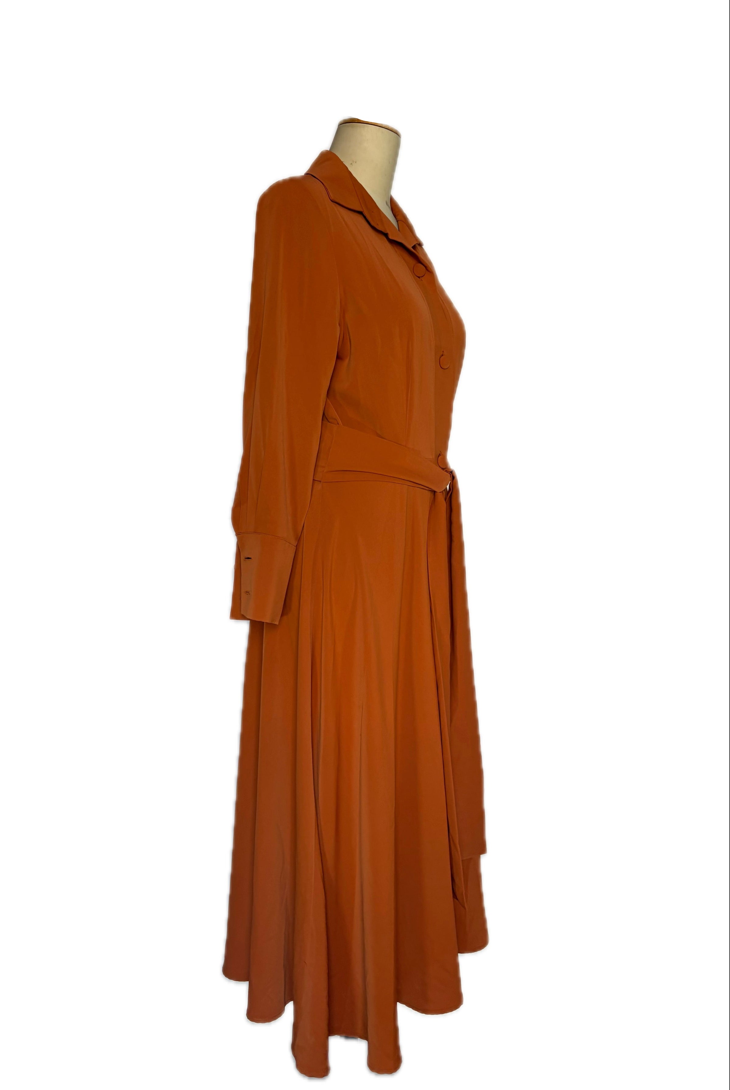 Masch South Africa Deep Orange Dress