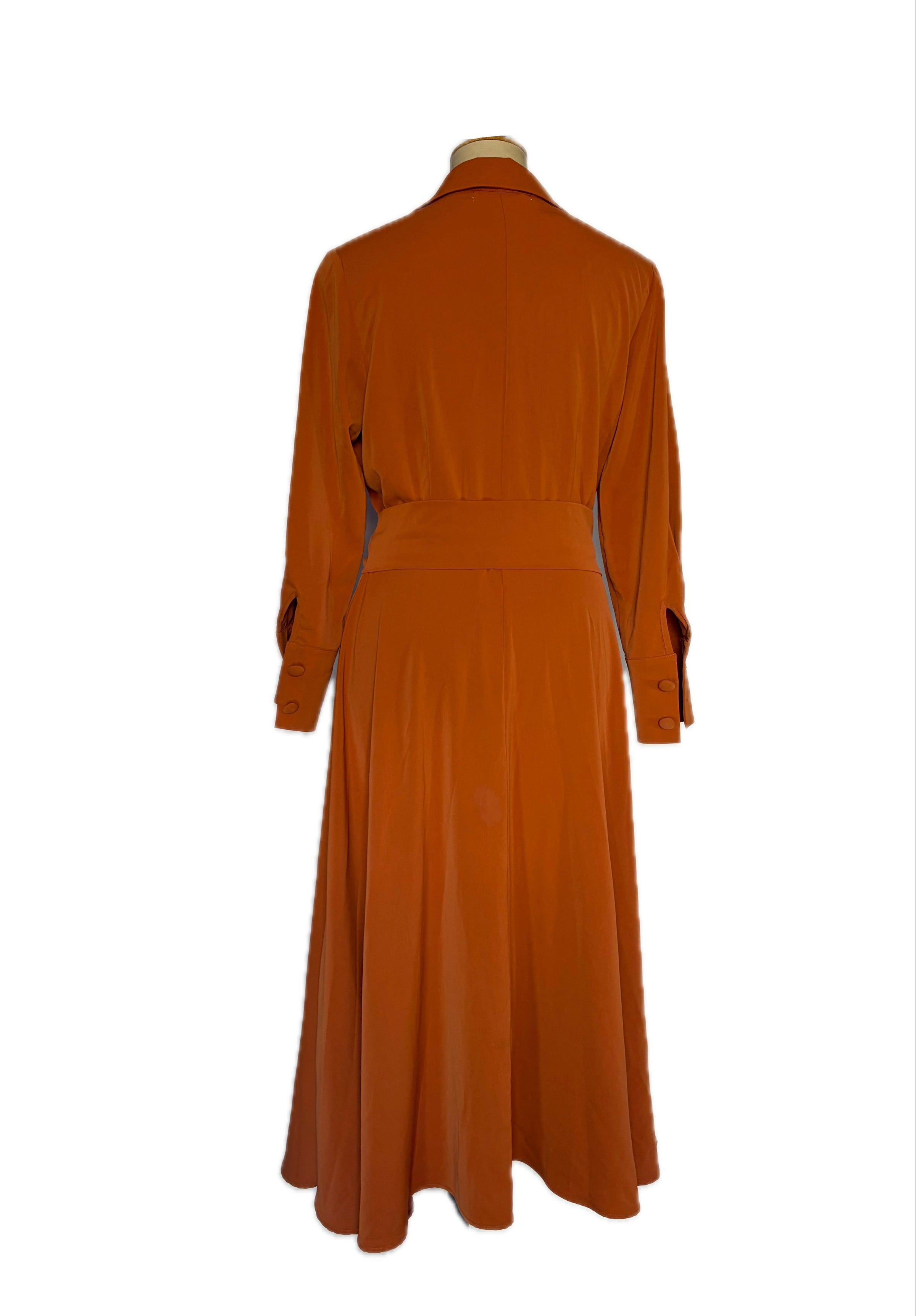 Masch South Africa Deep Orange Dress