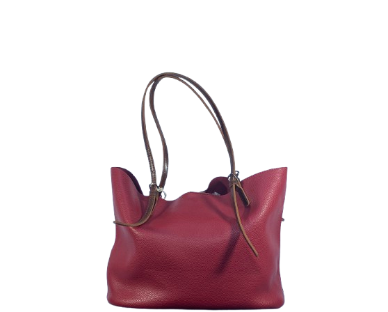 Red Leather Handbag